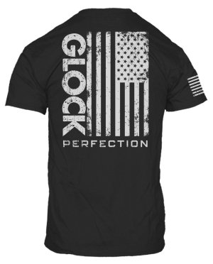 Glock PERFECTION FLAG TEE L BLK