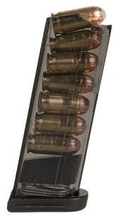 Elite Tactical Systems ETS Glock 42 Magazine .380 ACP 7 Round Carbon Smoke