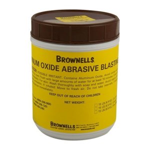 Brownells Aluminum Oxide Blasting Grit - High-Quality Abrasive Material