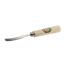 Brownells Gouge Curved with Wood Handle 8MM