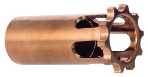 Rugged Suppressor Piston M14.5x1LH Stainless Copper