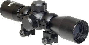 Hatsan HA90504 Optima 4x32C Compact Scope Mil-Dot w/ Rings Black