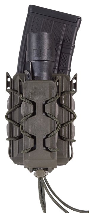 High Speed Gear 16DD01OD TACO Double Decker OD Green Polymer Belt Clip