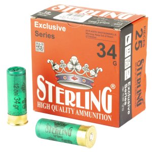 Sterling Exclusive Series 12 Gauge 2.75 In #5 Shot 1-3/16 oz 25 Round