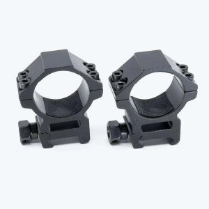 Riton Optics RT-M 1B Medium Rings 1 Inch Matte Black 6061-T6 Aluminum