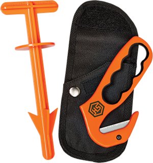 HS Precision Butt Hook Combo Replaceable Blade Blaze Orange