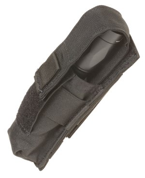 Tacshield T4001BK Suppressor/Light Pouch 1000D Cordura Nylon Black
