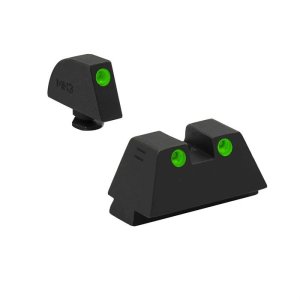 Meprolight 0102243191 Tru-Dot Night Sight Set Glock 9/40 Suppressor Height