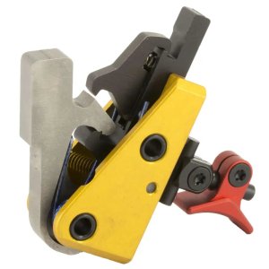 Timney Triggers 660CE Calvin Elite 1.5 lb AR Trigger Black/Gold Finish