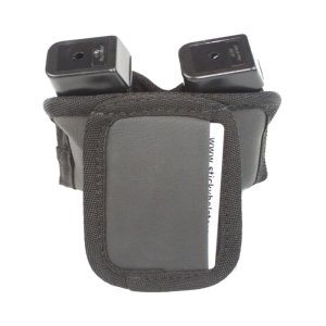 Sticky Holsters DSMP Dual Mag Pouch Black/Green Cordura/Foam