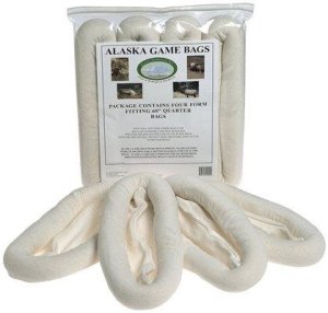 Alaska Game Bags MEC460 60 Ft Rolled Quarter 4-Pack Breathable Washable