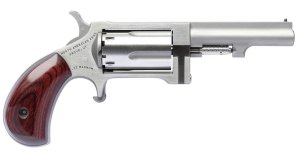 North American Arms SW250 Sidewinder 22 WMR 2.5 in Stainless 5 Shot
