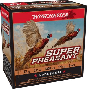 Winchester X12PH6 Super Pheasant Magnum 12 Gauge 2.75 In