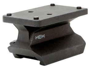 SPG GE5077MIN13RM Riser Mount Matte Black Aluminum Rail