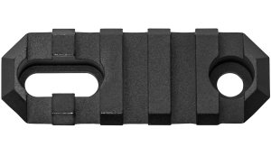 GrovTec GTSW189 2.2In AR Picatinny Rail Black Anodized Aluminum