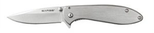 SARGE SK-822 Hawk 3 1/8" Chrome Handle Swift Assisted Opening Knife