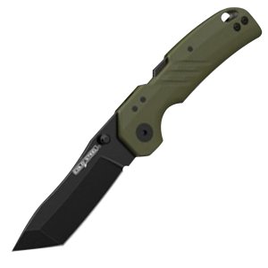 Cold Steel CSFL30DPLTBGZ Engage 3" Folding Tanto Plain Black PVD...