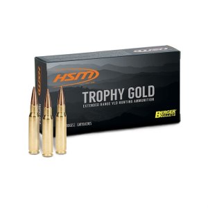 HSM 300WM168VLD Trophy Gold 300 Win Mag 168gr VLD HPBT 20 Rounds