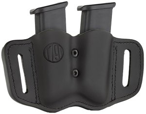 1791 Gunleather MAG-F Double Mag Holster Stealth Black Belt