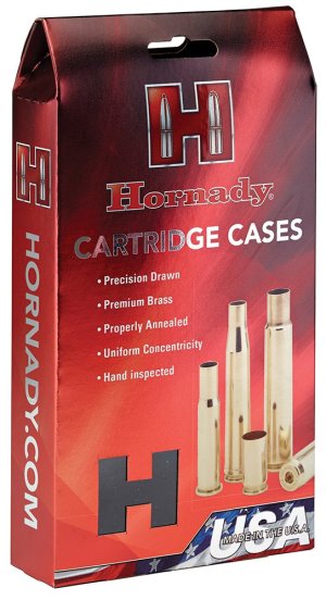 Hornady 8646 7mm-08 Rem Unprimed Brass Cases 50 Count