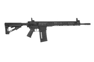 Armalite AR10TAC18A AR-10 Semi-Automatic 7.62 NATO Rifle: 18" Barrel, 25-Round Magpul PMAG, Key-Mod Handguard, Two-Stage Precision Trigger