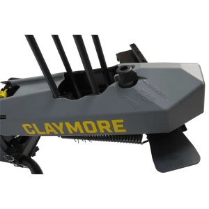 Caldwell Claymore 1122187: Lightweight, Collapsible, Foot-Pedal Operated Clay Thrower, 50-Clay Capacity, 55-Yard Range, Gray