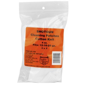Southern Bloomer Shotgun Cotton Cleaning Patch Ribbed 3 x3 85 Pack