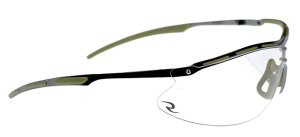 Radians Bravo CSB1011CS Glasses Clear Lens Black Frame Z87.1 Rated