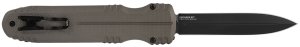 SOG Pentagon 3.75" S35VN Double Action OTF Knife - BL/PL FDE Double Edge