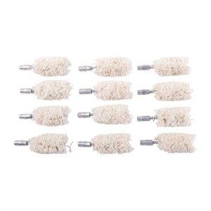 Brownells Cotton Bore Mop 12 Gauge 12 Pack