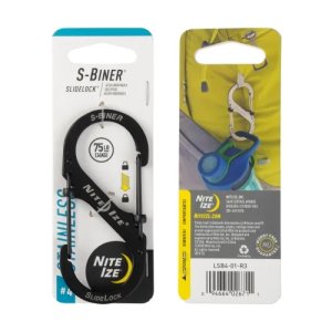Nite-Ize S-Biner SlideLock Stainless Steel Double-Gate Carabiner