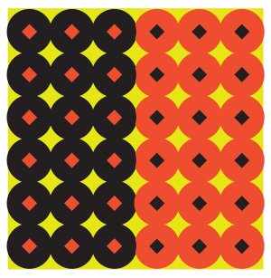 Birchwood Casey Shoot-N-C 1" Self-Adhesive Targets