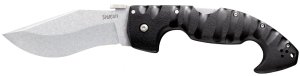 GSM Outdoors Cold Steel Spartan CS-21ST 4.5 In AUS-10A Black Griv-Ex