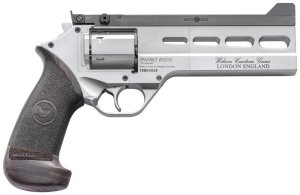 Chiappa 340302 Rhino Match Master 38 Special 6" Gray PVD Revolver 6 Shot