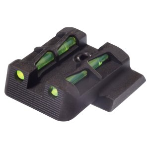 HiViz MPSLW11 LiteWave Green Fiber Optic Rear Sight for S&W M&P Shield