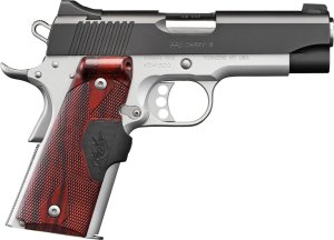 Kimber 3200388 Pro Carry II .45ACP 4" Two-Tone Pistol Rosewood Grips