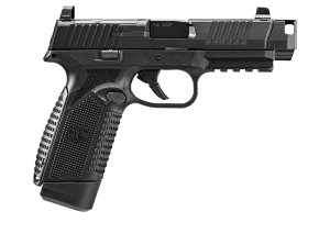 FN America 66102137 FN 545 MRD 45 ACP Compensator 2-10 Rd Mags Black