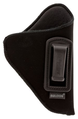 Bulldog DIP224 Deluxe IWB Holster Black Suede 2"-2.5" Revolver Right Hand