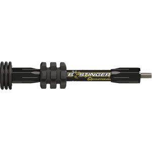 Bee Stinger MHX15MB MicroHex Stabilizer Matte Black 15" Countervail Tech