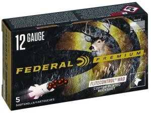 Federal Premium Ammunition PFC154 00 Buck 12 Gauge 2.75 In 9 Pellets