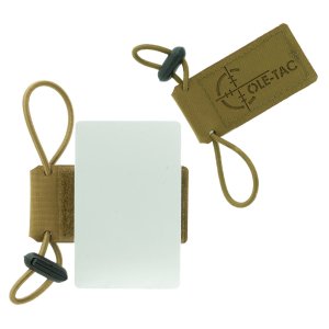 Cole-TAC CH2002 Cheat Sheet V2 DOPE Card, Universal Fit, Coyote