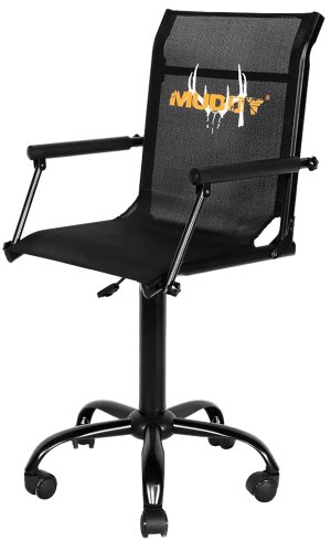 Muddy Outdoors MUD-RSC Swivel Chair Black Flex-Tek Steel 360 Deg