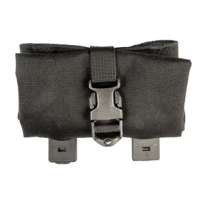 Grey Ghost Gear Roll Up Dump Pouch Black MOLLE-Compatible