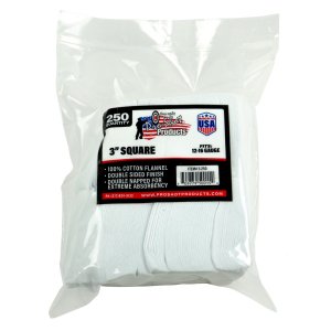 Pro-Shot 3 Square 100% Cotton Patches 250/ct