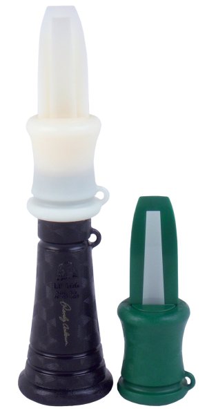 Primos PS350 Lil Dog Predator Call Open Reed Two Mouthpieces