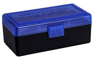 Berry's Ammo Box #403 - .38/.357 cal 50/rd Blue/Black