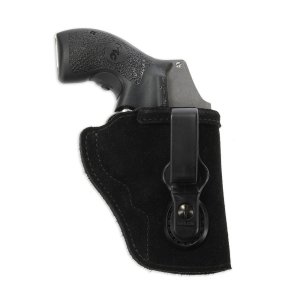 Galco TUC822B Tuck-N-Go 2.0 IWB Holster Black Leather Ambidextrous