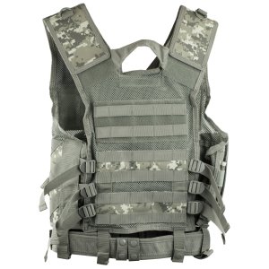 NcSTAR CTV2916D Tactical Vest Digital Camo PALS M-2XL Pistol Belt