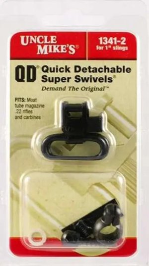 Uncle Mike's 1" Quick Detach Full Band Swivel for .22 Rifles