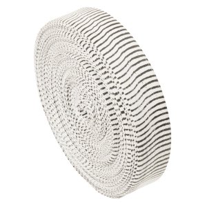 October Mountain VIBE String Silencer 85 ft White/Black